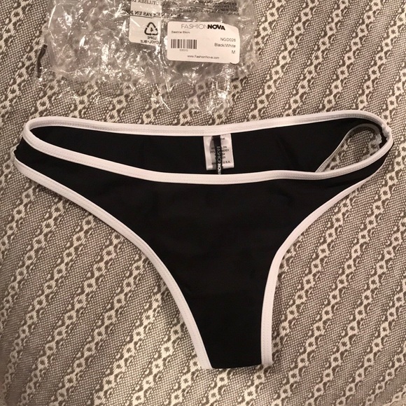 Fashion Nova Swim Never Worn Fashion Nova Black Bikini Bottom